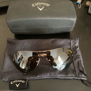 Callaway Golf aviator style Sunglasses.